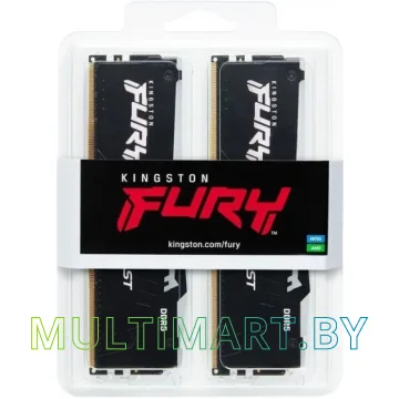 Оперативная память Kingston FURY Beast RGB 2x16GB DDR5 PC5-41600 (KF552C40BBAK2-32) картинка 5